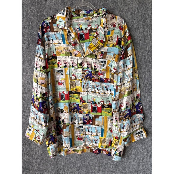 Universal Studios Other - Universal Studios Comic Strip Shirt Womens Large Popeye Beetle Bailey Multicolor
